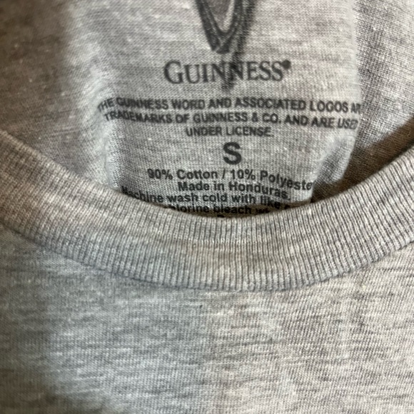 NWOT GUINNESS TSHIRT SIZE SMALL - Picture 3 of 4